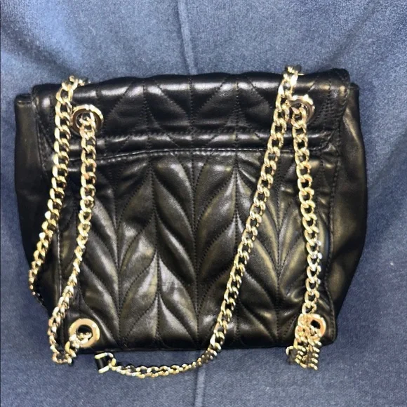 Kate Spade Black Quilted Shoulder Bag with Chain - Picture 7 of 9